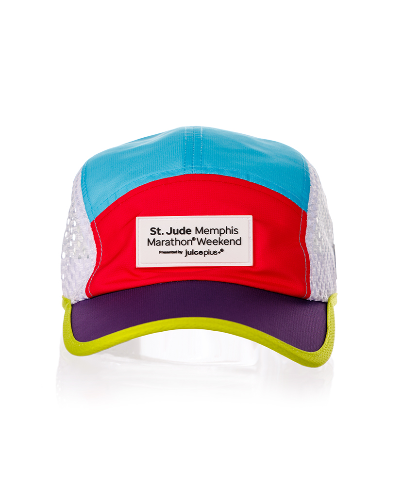 Primary image St. Jude Marathon Patient Art Runner Hat - Caleb